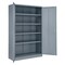 Global Industrial Industrial Storage Cabinet, 78 in H, 48 in W, Gray 493313GY - alternate 1